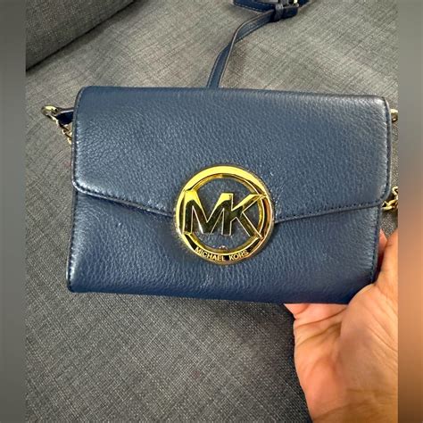 michael kors hudson large purse heritage|Michael Kors Hudson Large Phone Crossbody Heritage Blue .